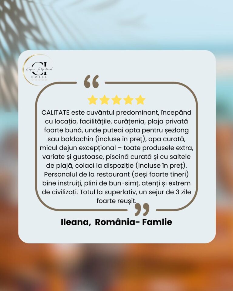 RECENZII CLIENTI