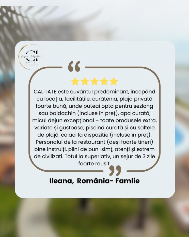 RECENZII CLIENTI